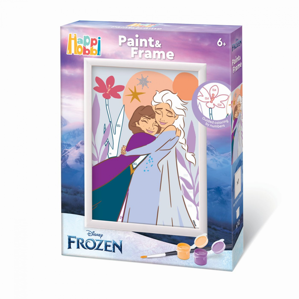 Paint Frame Disney Frozen: Desenează și Înramază - AS