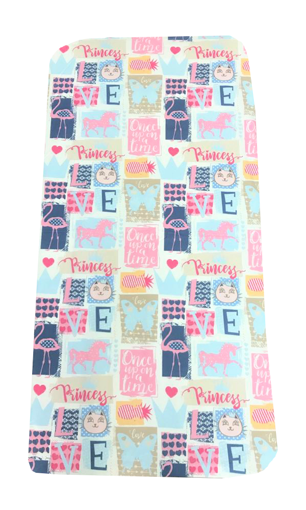 Set 3 Piese Princess Pat 140x70 cm Deseda