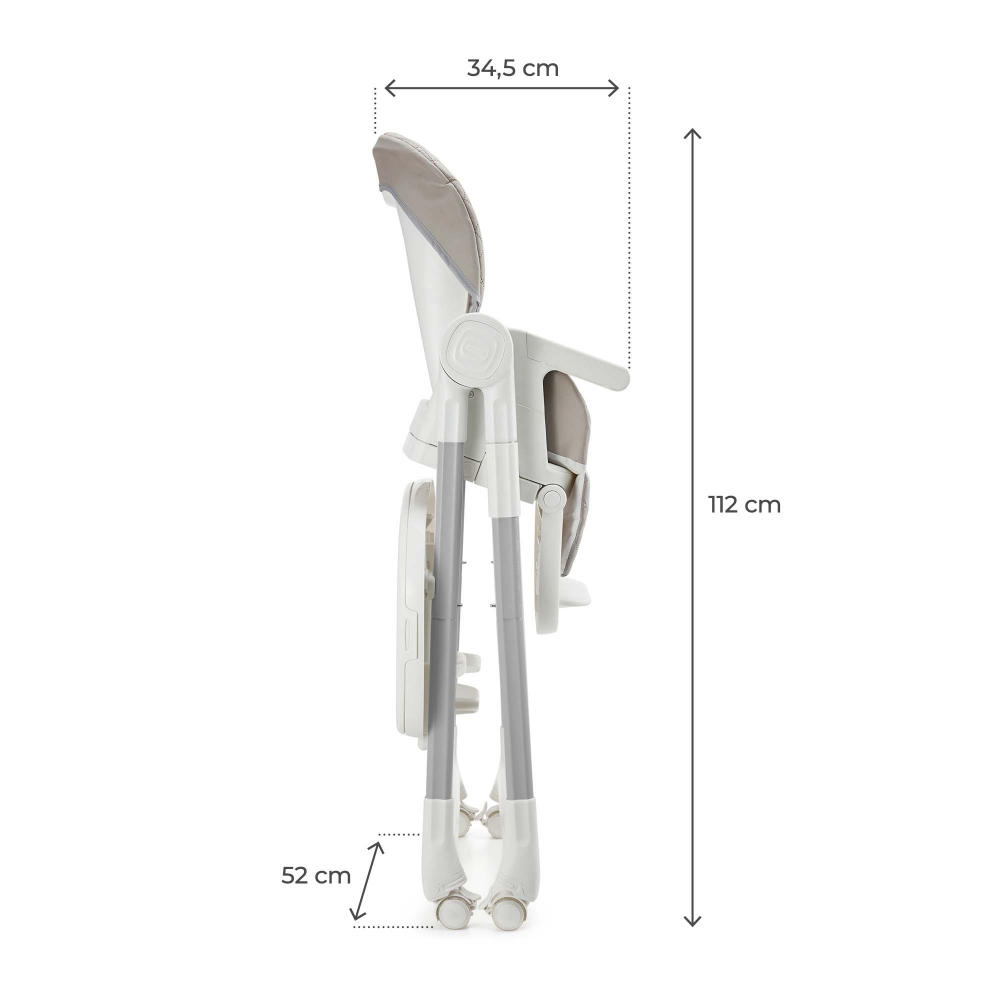 Scaun Kinderkraft Tulo 3 în 1, Beige - imagine 2