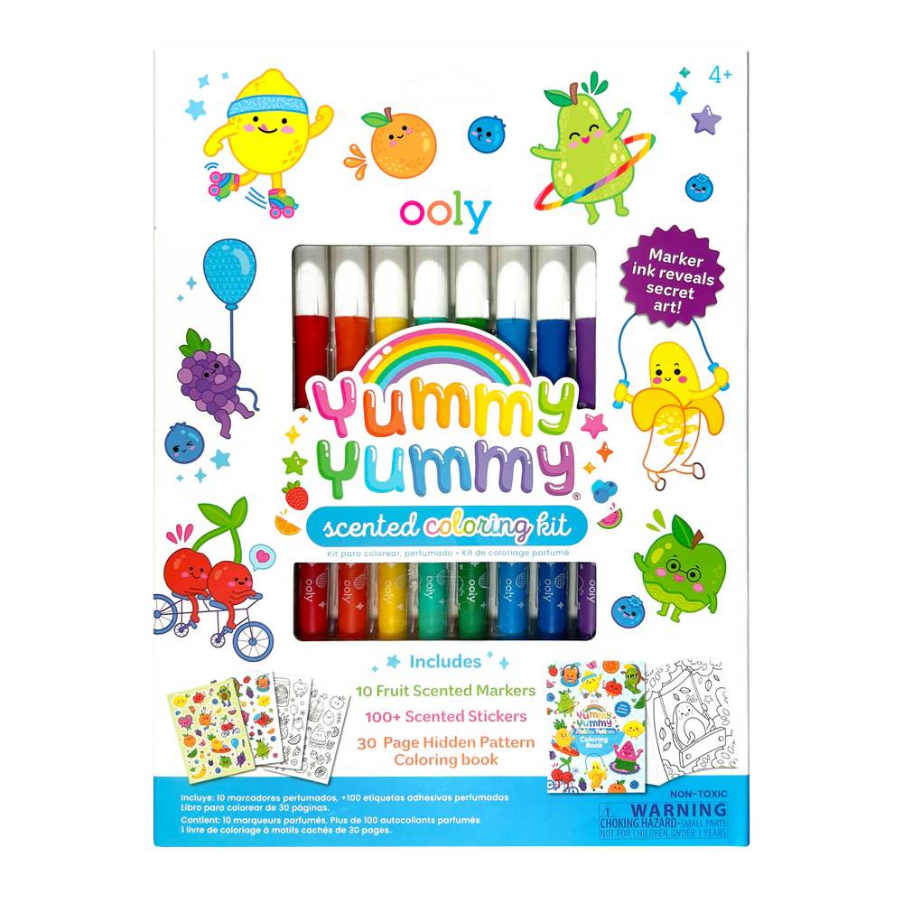 Set Colorat 3in1 Parfumat Ooly Yummy