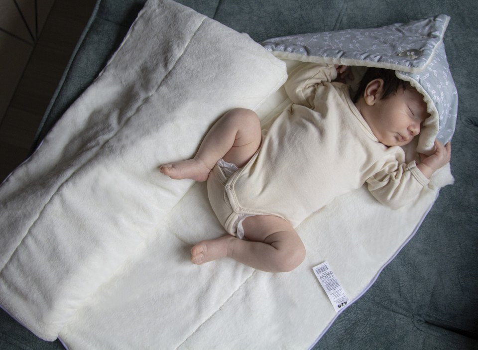 Paturica Multifuncțională BabyJem Somon