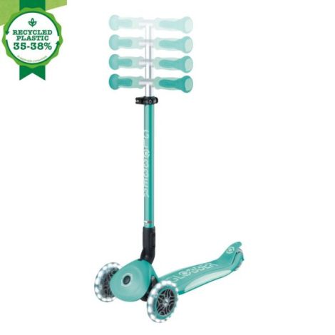 Globber Go-Up 4in1 Deluxe Eco Verde - Trotineta Evolutiva - imagine 4