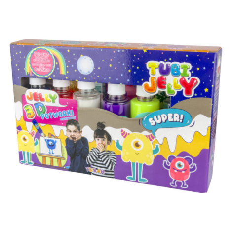 Tuban Set Tubi Jelly Monstri 6 Culori