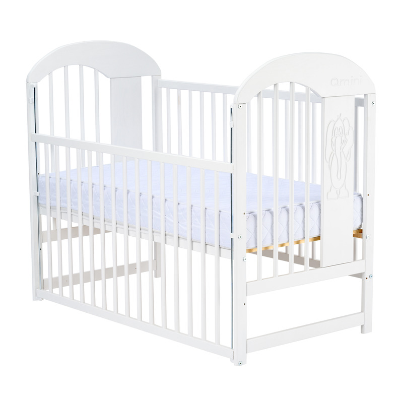 Patut Qmini Julia II Alb 120x60 cm cu laterala culisanta - imagine 2