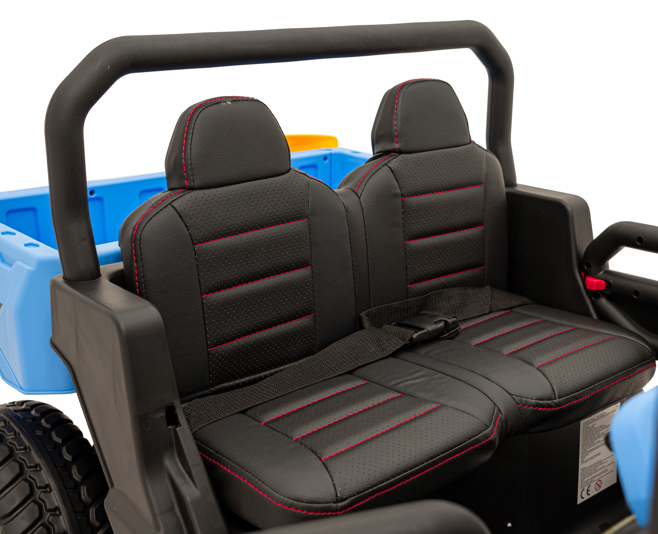 Masinuta Electrica 4x4 Pick Up Speed 900 Albastru - imagine 7