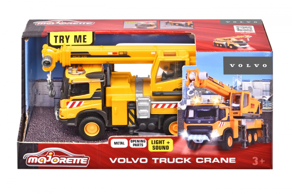 Majorette Volvo Camion cu Macara, Simba