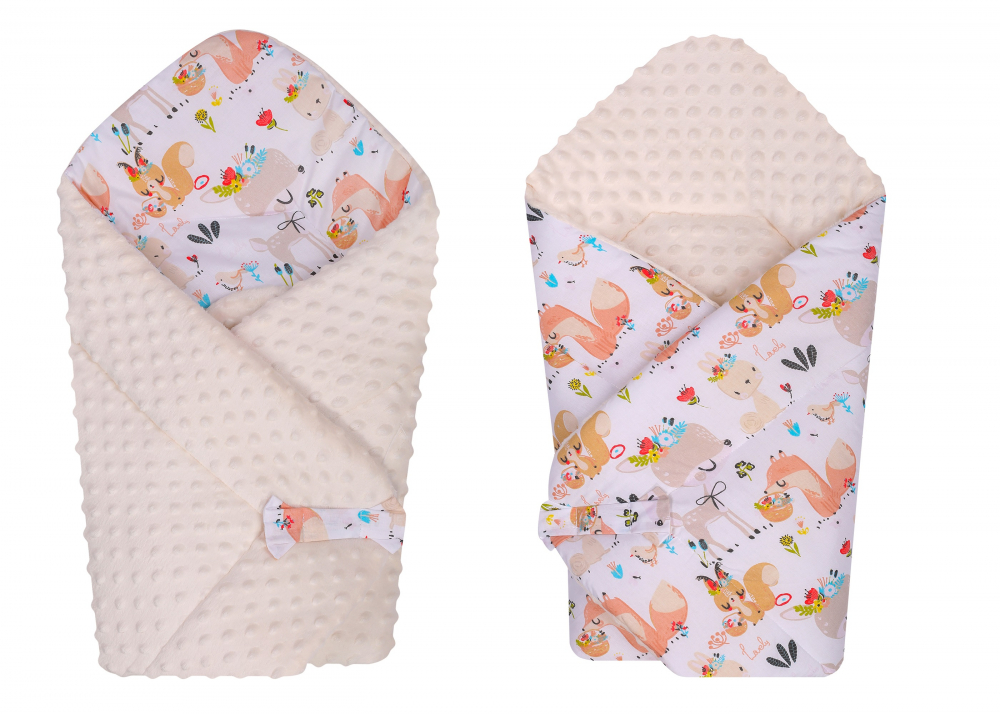Set Complet 5 Piese Bebeluși Minky Deer | Duetbaby - imagine 4