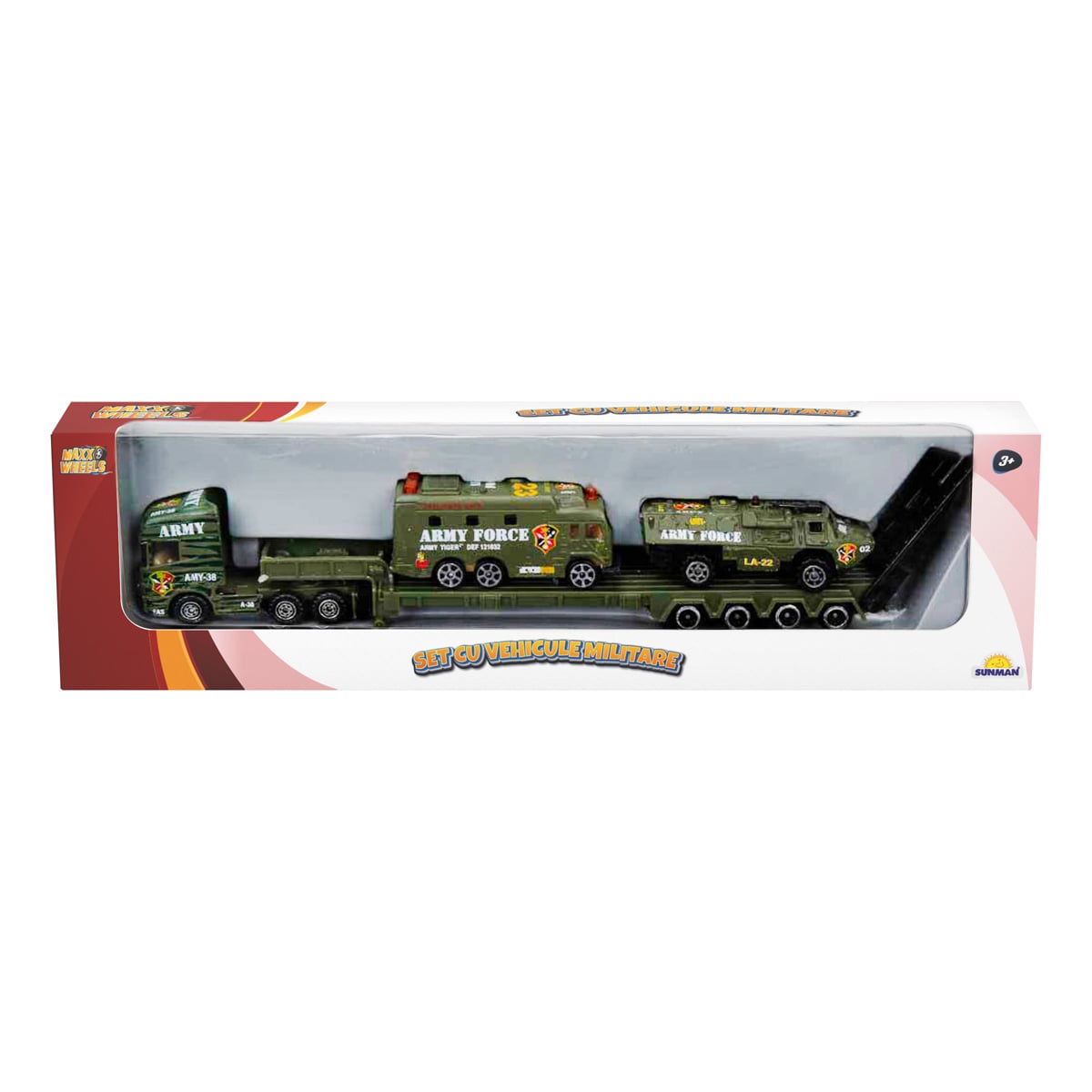 Set Vehicule Militare Maxx Wheels
