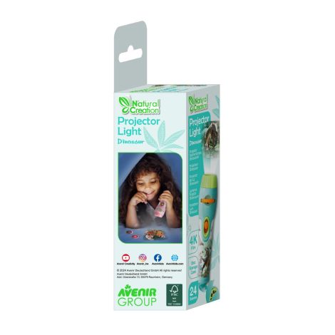 Mini Proiector Dinozaur Avenir | Jucărie Educativă - imagine 5