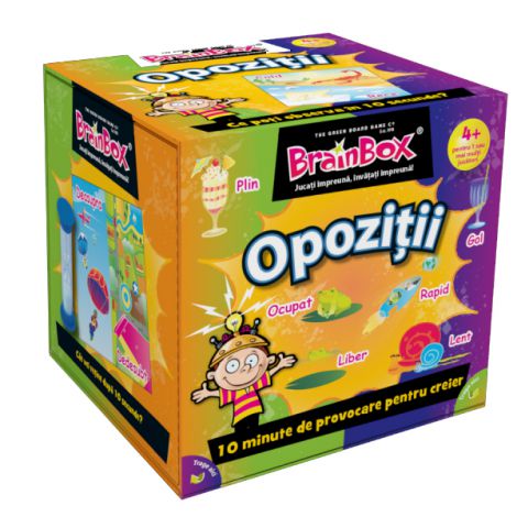 BrainBox Opoziții - Joc Educațional Memorie 4+