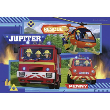 Puzzle Ravensburger Pompier Sam 2x24 Piese - imagine 3