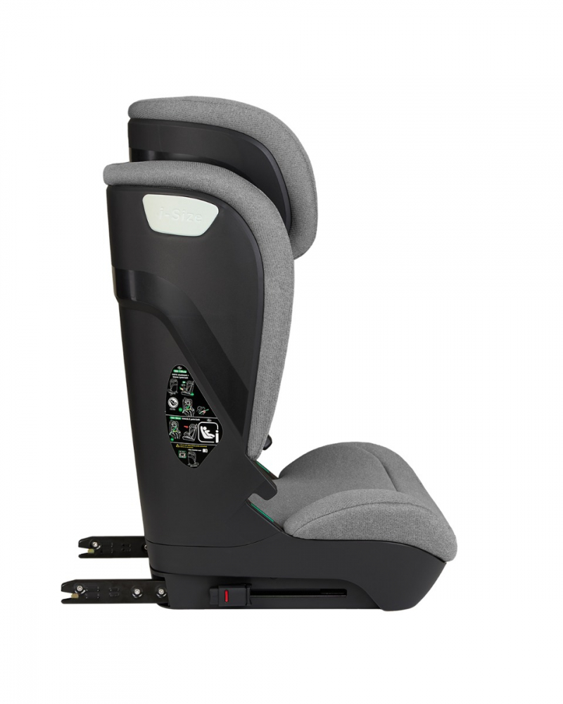 Scaun Auto Kikkaboo i-Scunt Grey, i-SIZE, Isofix - imagine 4