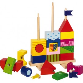 Puzzle Vertical Castelul Goki | Dezvoltare Creativitate - imagine 2