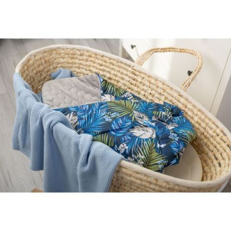 Paturica Sensillo Velvet Wrap Albastra 75x75cm - imagine 4
