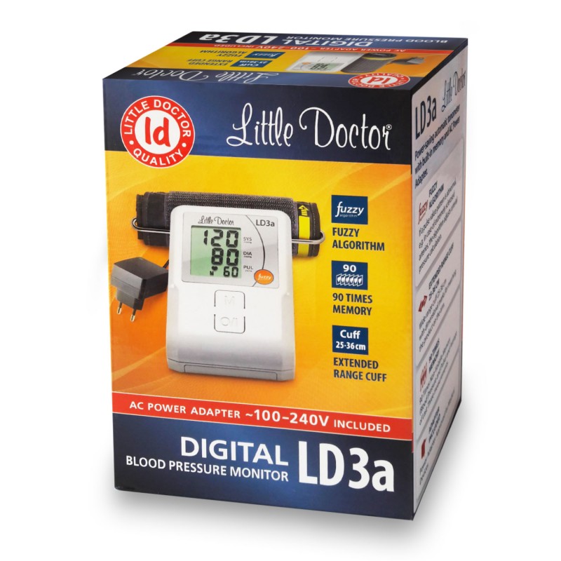 Tensiometru Little Doctor LD3A cu memorie și afișaj mare