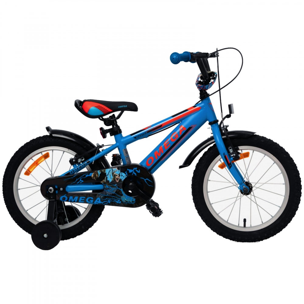 Bicicleta Omega Master 16 inch Albastru, 4-6 Ani - imagine 6