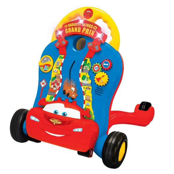 Premergător Interactiv McQueen Kiddieland cu Lumini