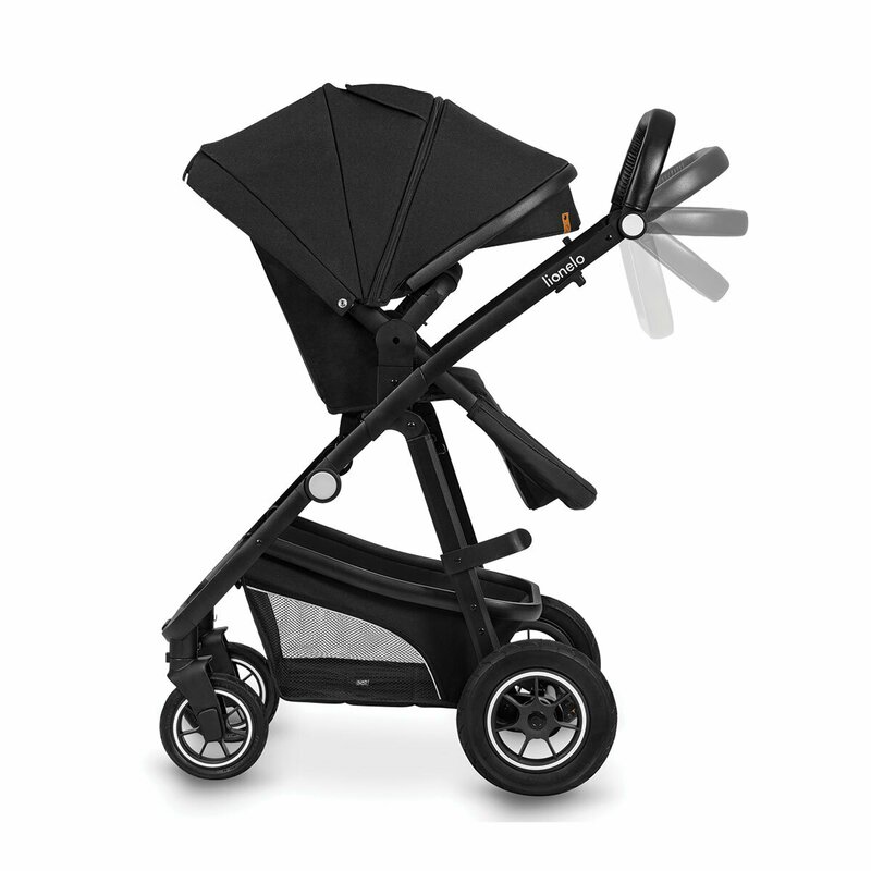Carucior 3 in 1 Lionelo Bianka, Cadru Aluminiu - imagine 3