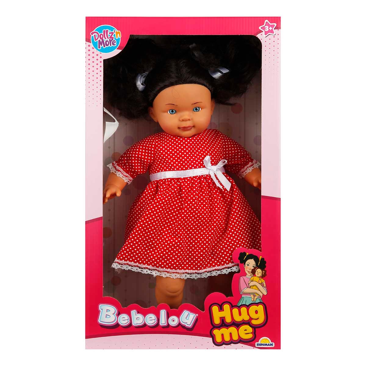 Papucă Bebeluș Brunet Dollz n More 40 cm