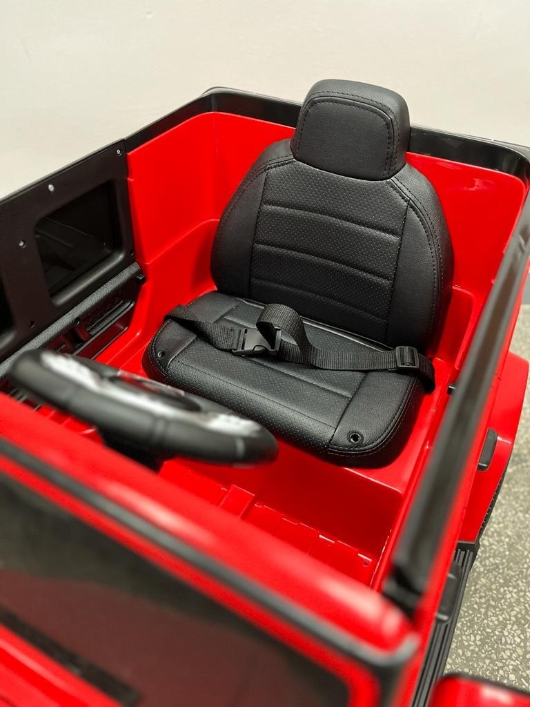 Masinuta Electrica Mercedes AMG G63 12V Rosu - imagine 4