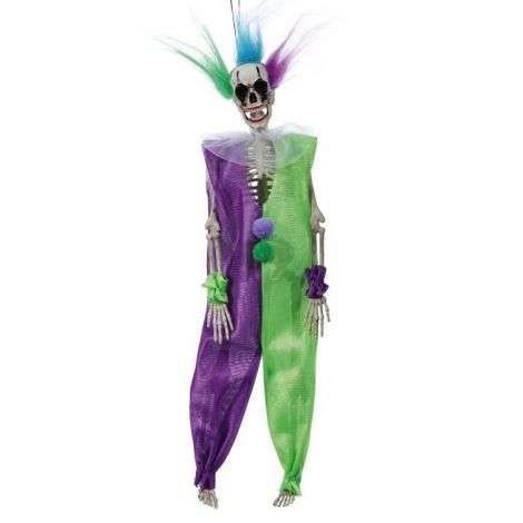 Schelet Clown Guirca 40 cm - Decor Carnaval