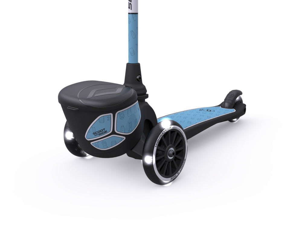 Trotineta pliabilă Scoot and Ride cu roti luminoase - imagine 3