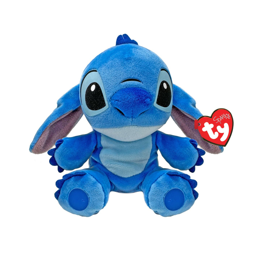 Ty Lilo Stitch Beanie Baby Albastru, 15cm