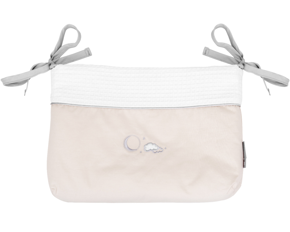 Organizator Scutece Kikkaboo Dream Big, Beige - imagine 3