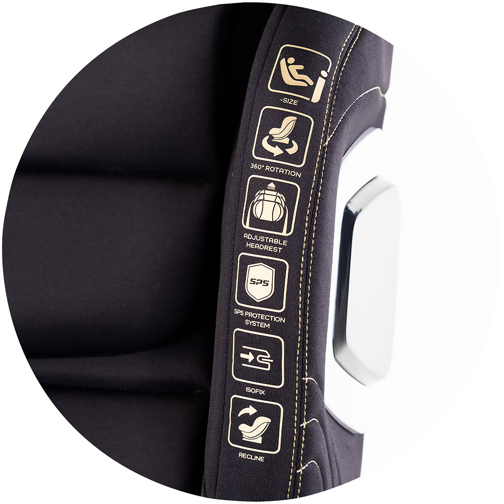 Scaun Auto Chipolino Clima Air Rotativ 0-12 Ani - imagine 2