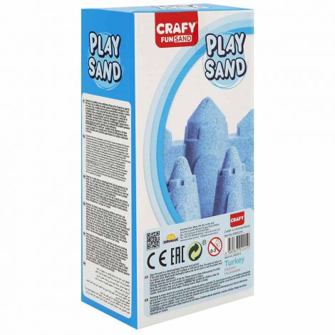 Nisip Kinetic Fun Sand Albastru 1kg - Crafy - imagine 3