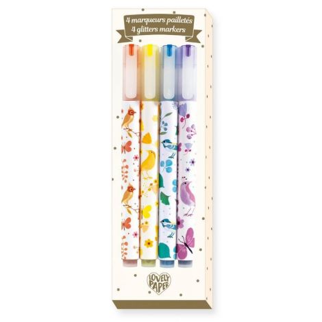 Set 4 Markere Sclipici Djeco
