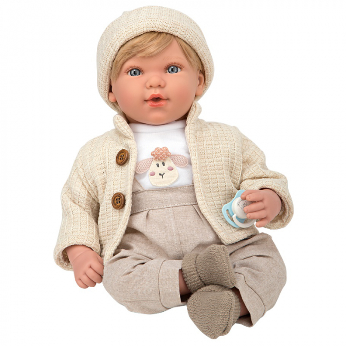 Păpușă Arias Irio Elegance 45 cm cu 14 sunete