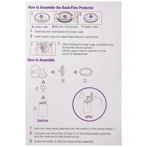 Kit Premium Spectra 28 mm - Accesorii Pompa Lapte - imagine 2