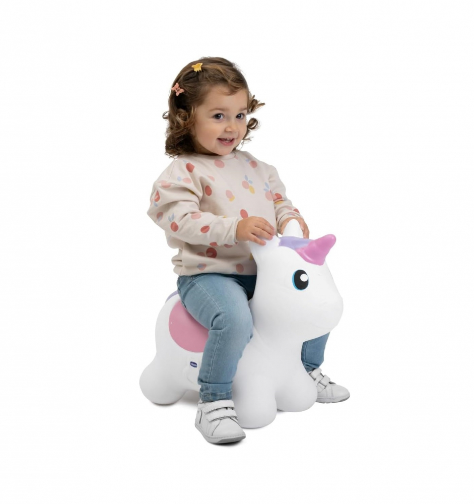 Unicorn Saltaret Chicco 2-5 Ani - Jucarie Gonflabila - imagine 2