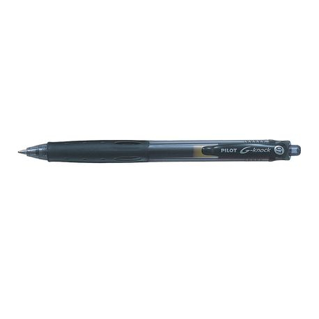 Pilot Begreen G-Knock, Roller cu Gel 0.7mm, Negru