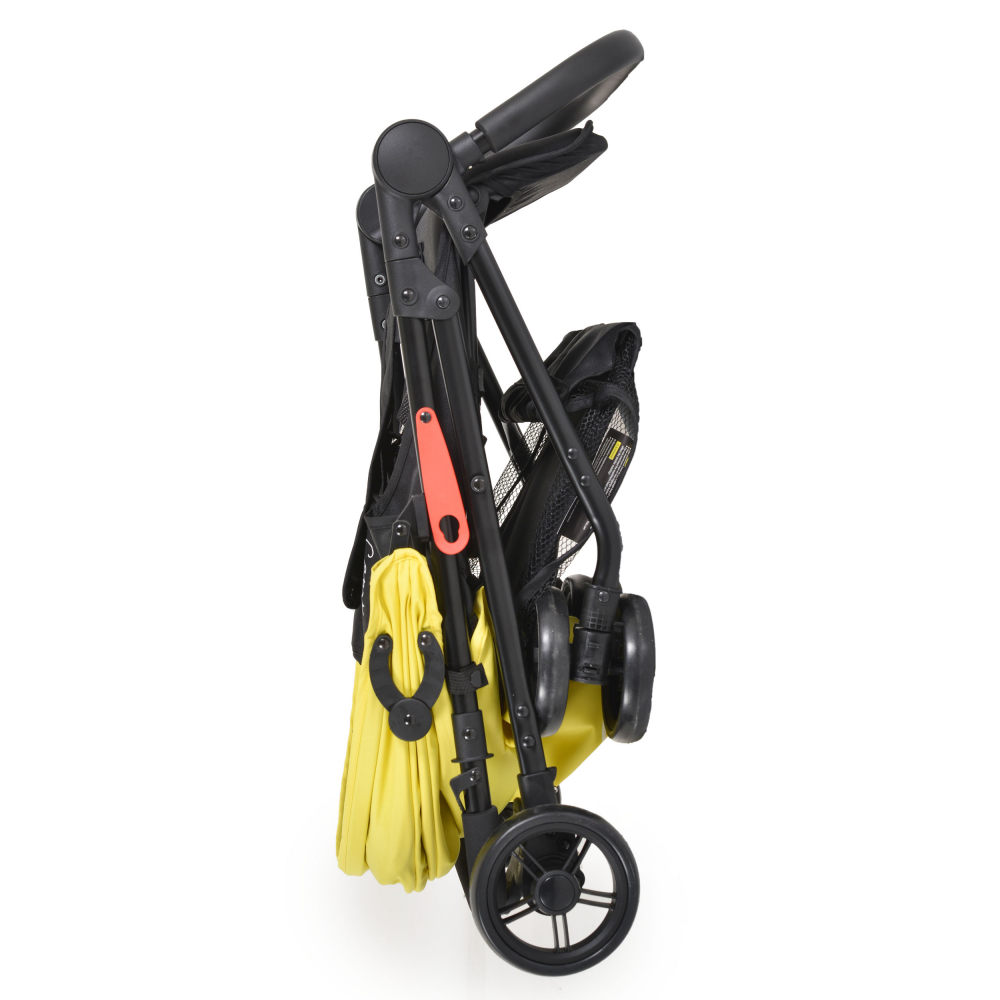 Carucior Sport Moni Capri Yellow, Reglabil - imagine 8