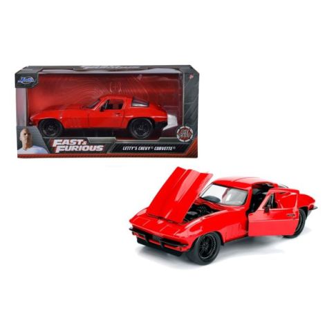 Jada Toys Letty's Corvette 1966 1:24 Metal