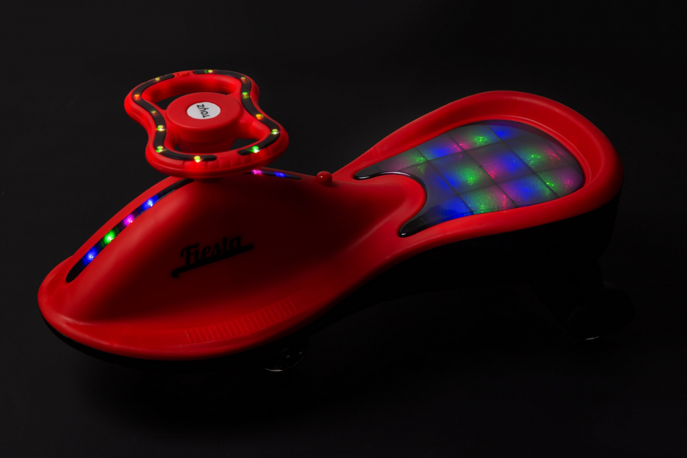 PlasmaCar Toyz Fiesta BeigePurple - imagine 2