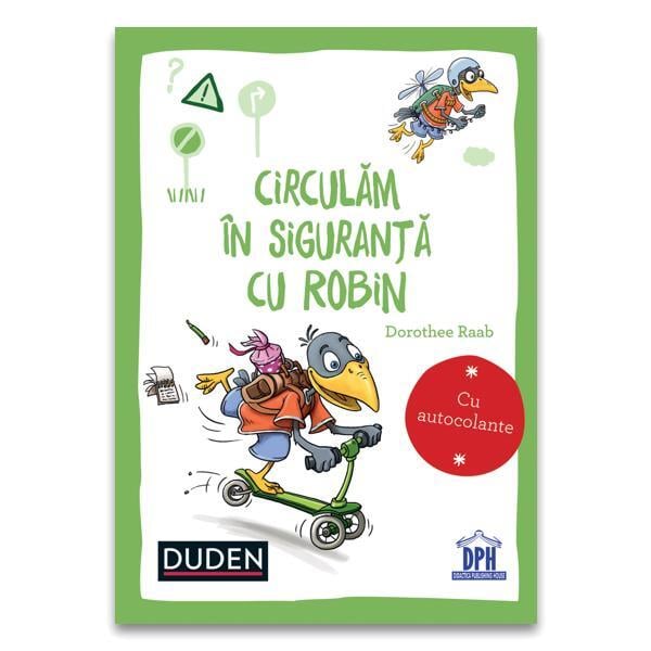 Carte DPH Siguranță Rutieră cu Robin