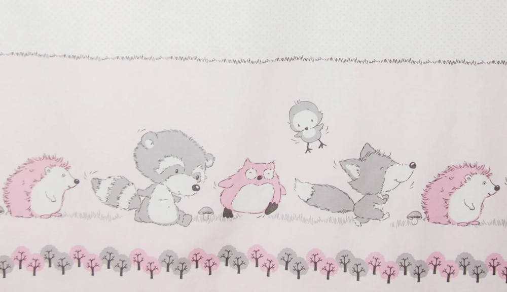 Lenjerie pat Odette Pink Kids Decor 100x135 cm - imagine 4