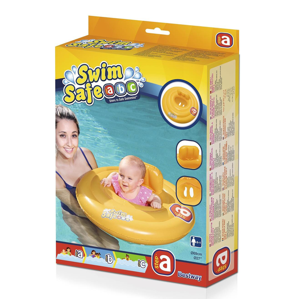 Colac gonflabil Bestway 69 cm cu spatar - imagine 2
