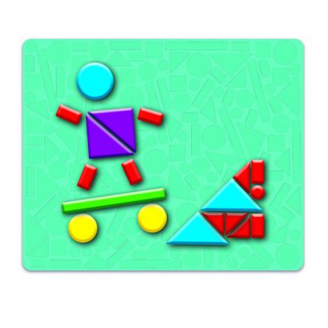 Set forme magnetice Galt, creativitate 3-6 ani - imagine 5