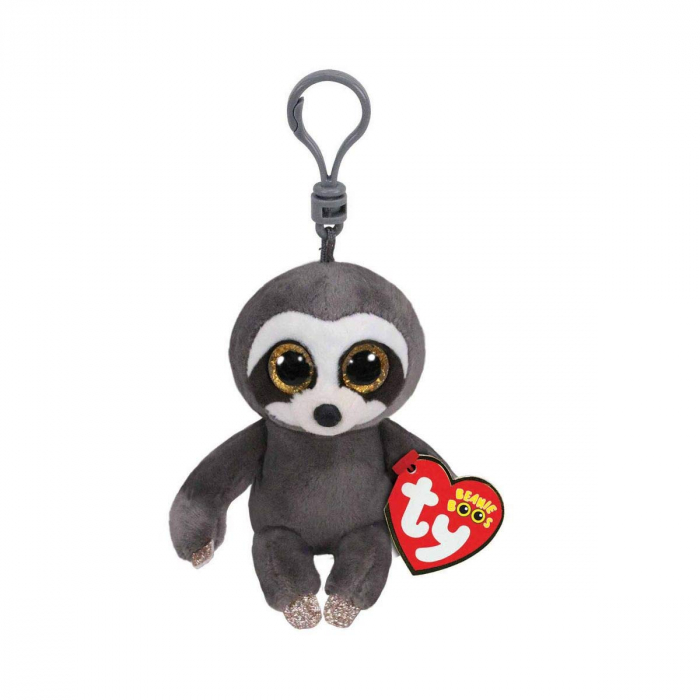 Breloc Plus Ty Boos Lenes Gri 8.5cm