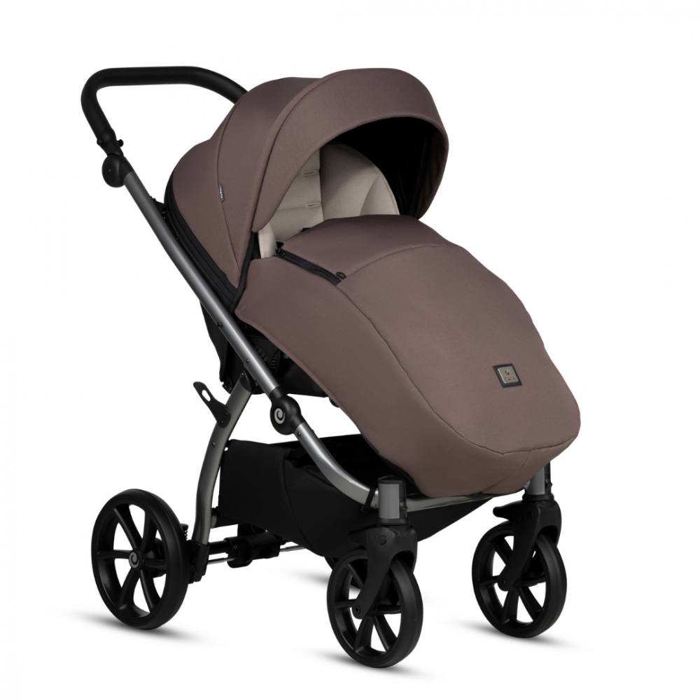 Carucior 2in1 Tutis Uno 5+ Cocoa - Reversibil - imagine 5