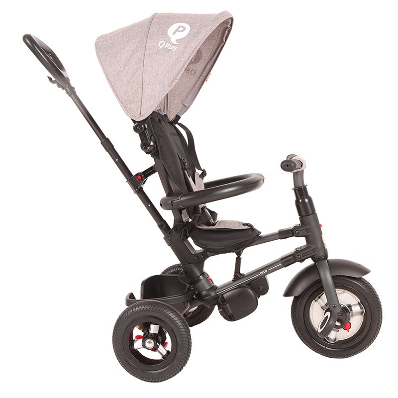 Tricicleta Qplay Rito Rubber Pliabila - imagine 6