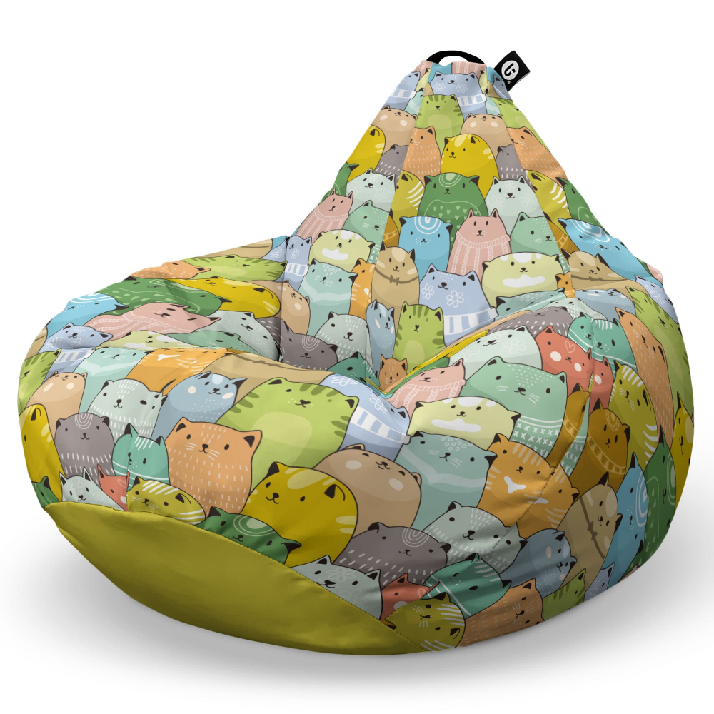 Fotoliu Puf Para XL Ocru | Relaxare Updeco - imagine 6
