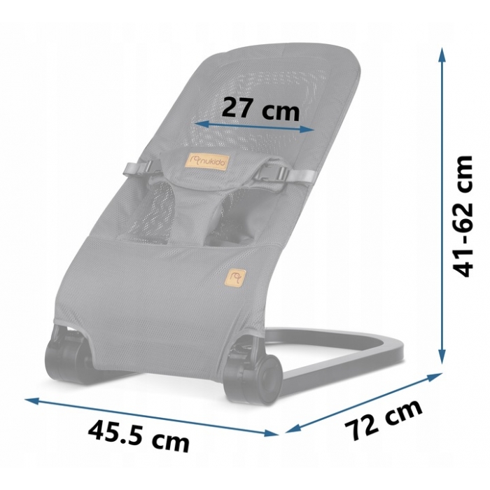 Balansoar Nukido 2in1 Pliabil - Comfort Sigur