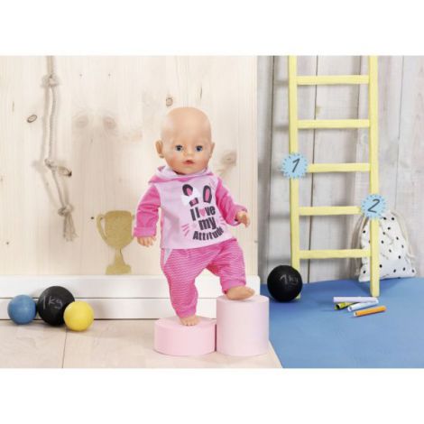 Haine Jogging Baby Born 43 cm | Modele Colorate Zapf - imagine 6