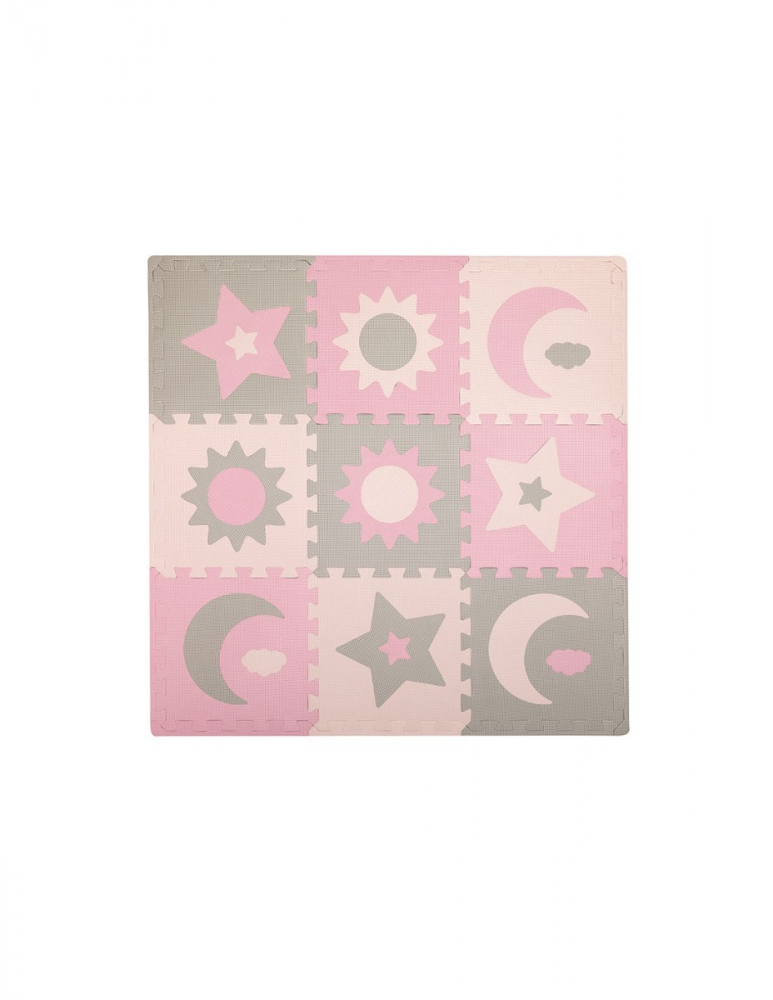 Covoras joaca MoMi Nebe Pink 93x93 cm - imagine 6