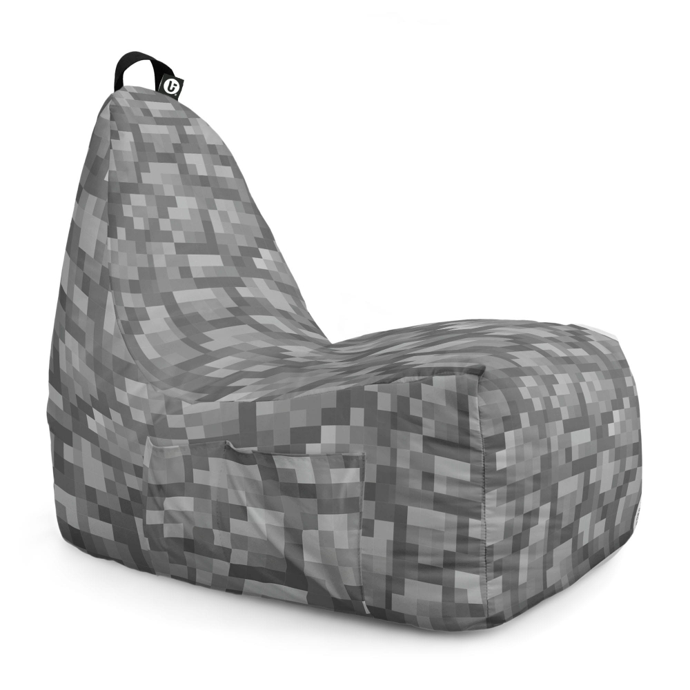 Fotoliu Puf Minecraft Piatra XL Updeco - imagine 6